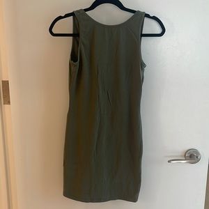 Community mini backless dress